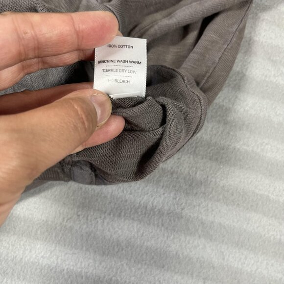 American Giant Shirt Womens Small Gray Long Sleeve Crewneck 100% Cotton USA - Picture 4 of 12